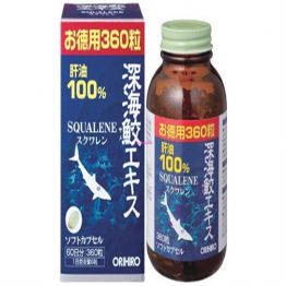 Sụn vi cá mập Squalene ORIHIRO 360v Nhật Bản